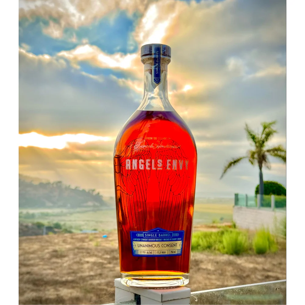 Angel's Envy Bourbon Single Barrel Finished In Sherry Cask 'UNANIMOUS CONSENT' - Image 2