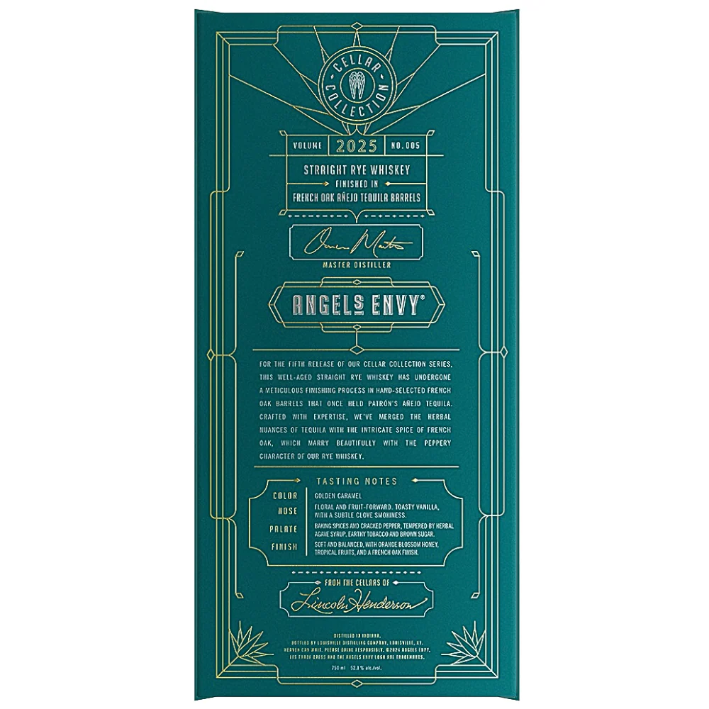 Angel's Envy Rye Cellar Collection Series Volume 5 - Image 3