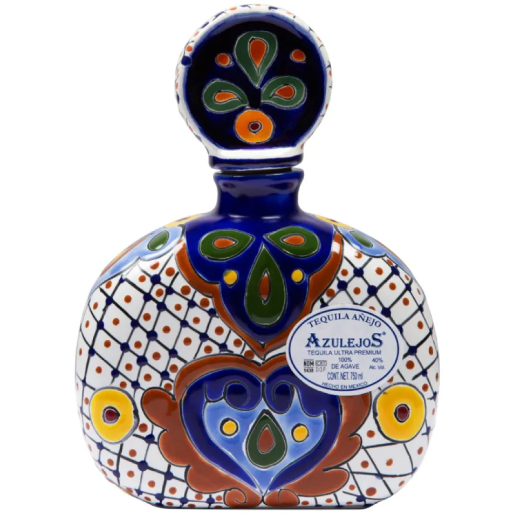 Azulejos Talavera Anejo Tequila - Image 3