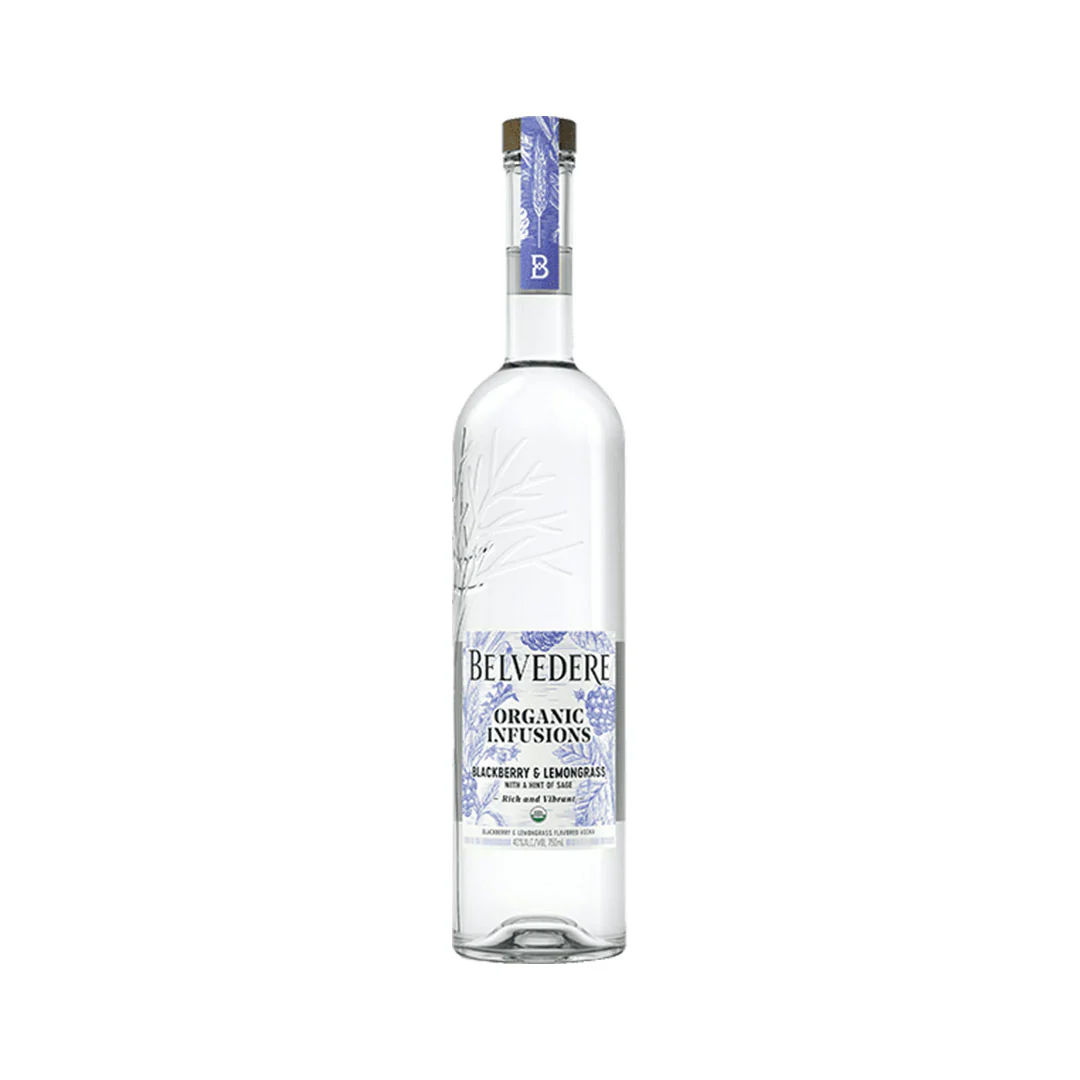 Belvedere Organic Infusions Blackberry & Lemongrass Flavored Vodka