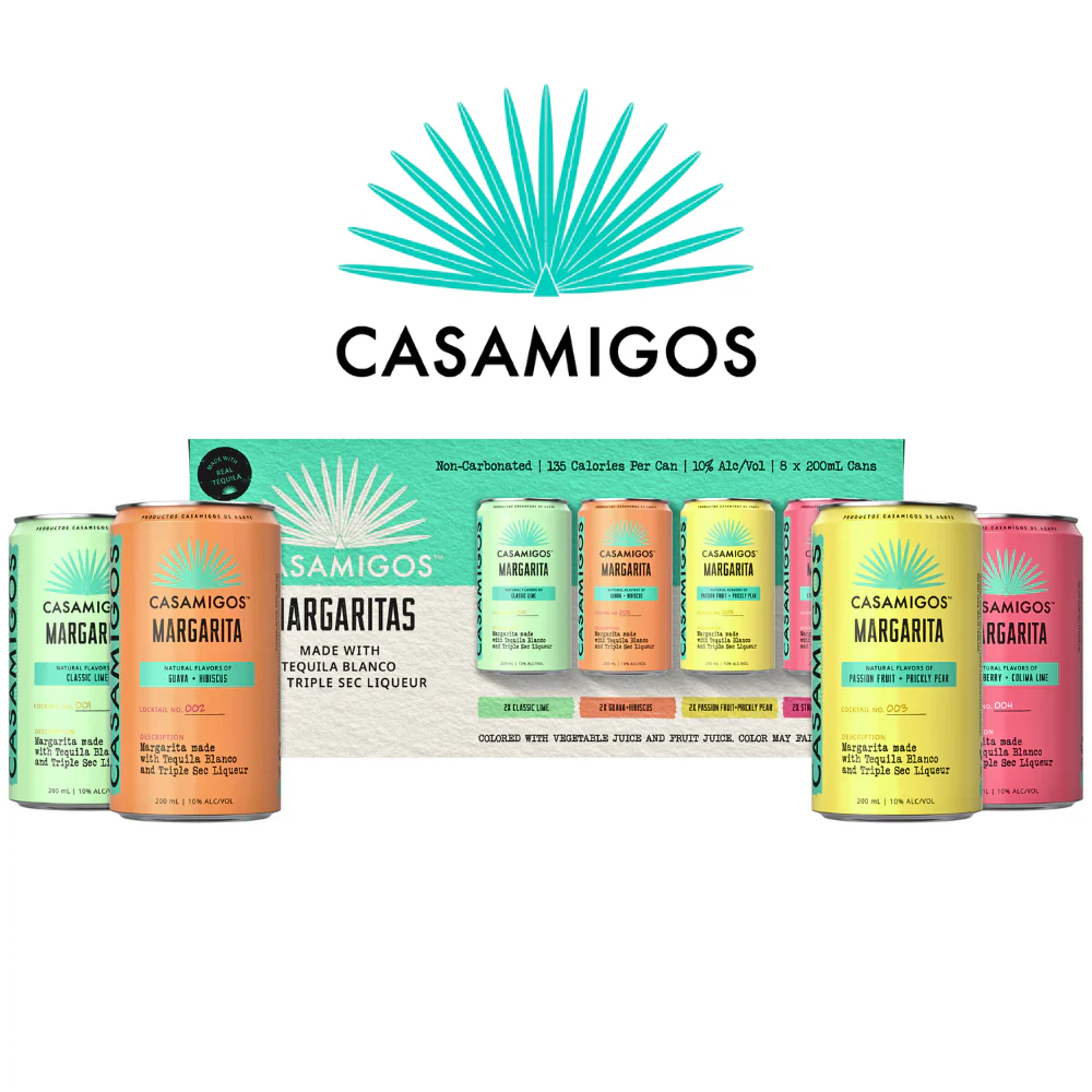 Casamigos Margaritas Cocktail Cans 8PK - Image 2