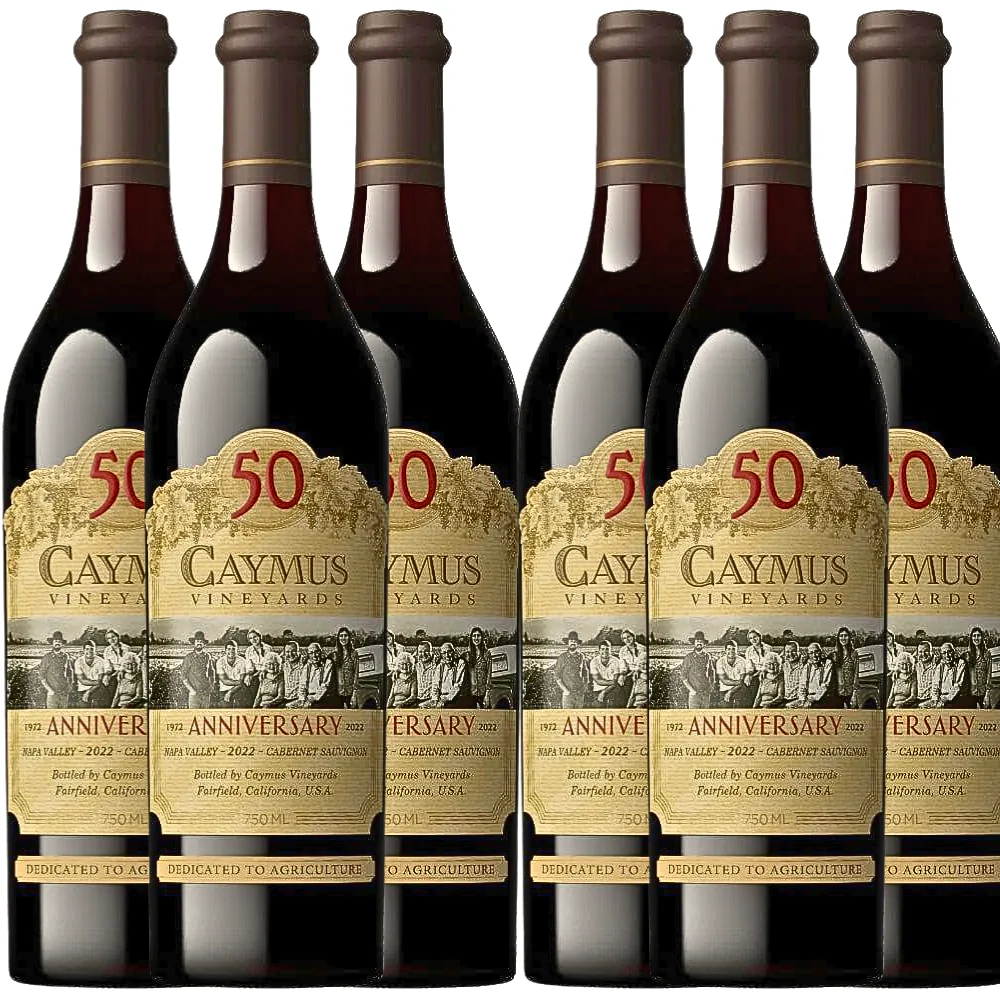 Caymus 50th Anniversary Napa Valley Cabernet Sauvignon 2022 - Image 3