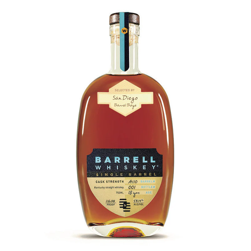 Barrell Single Barrel 18 Year #A110 116.2 Proof