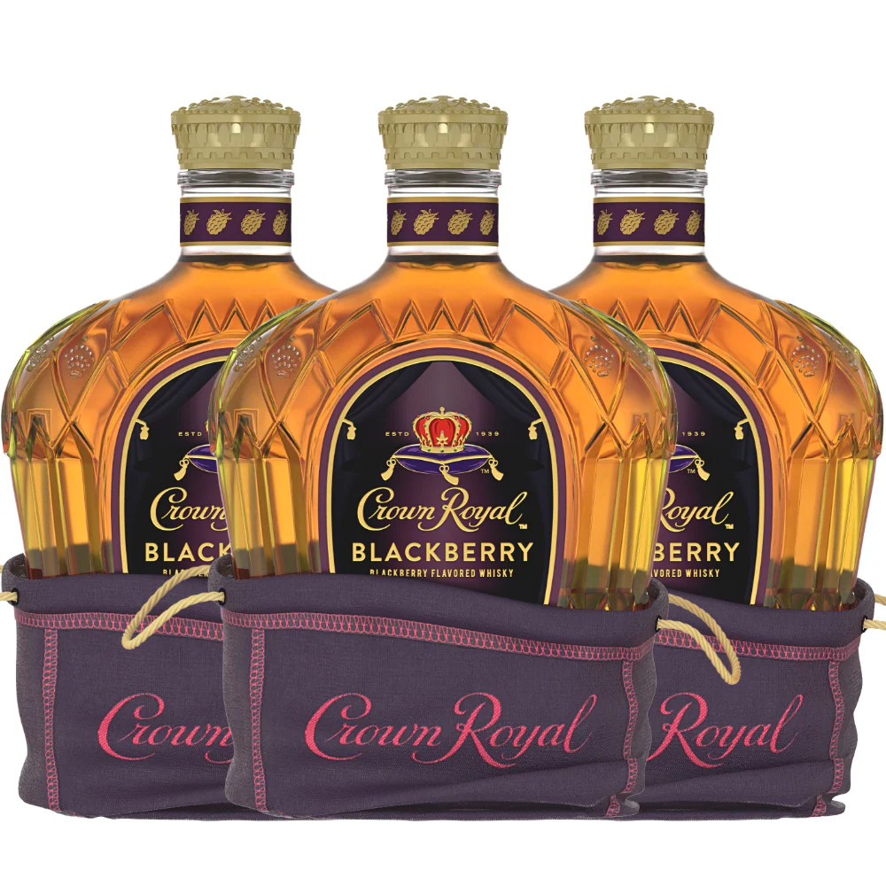 Crown Royal Blackberry Canadian Whisky - Image 2