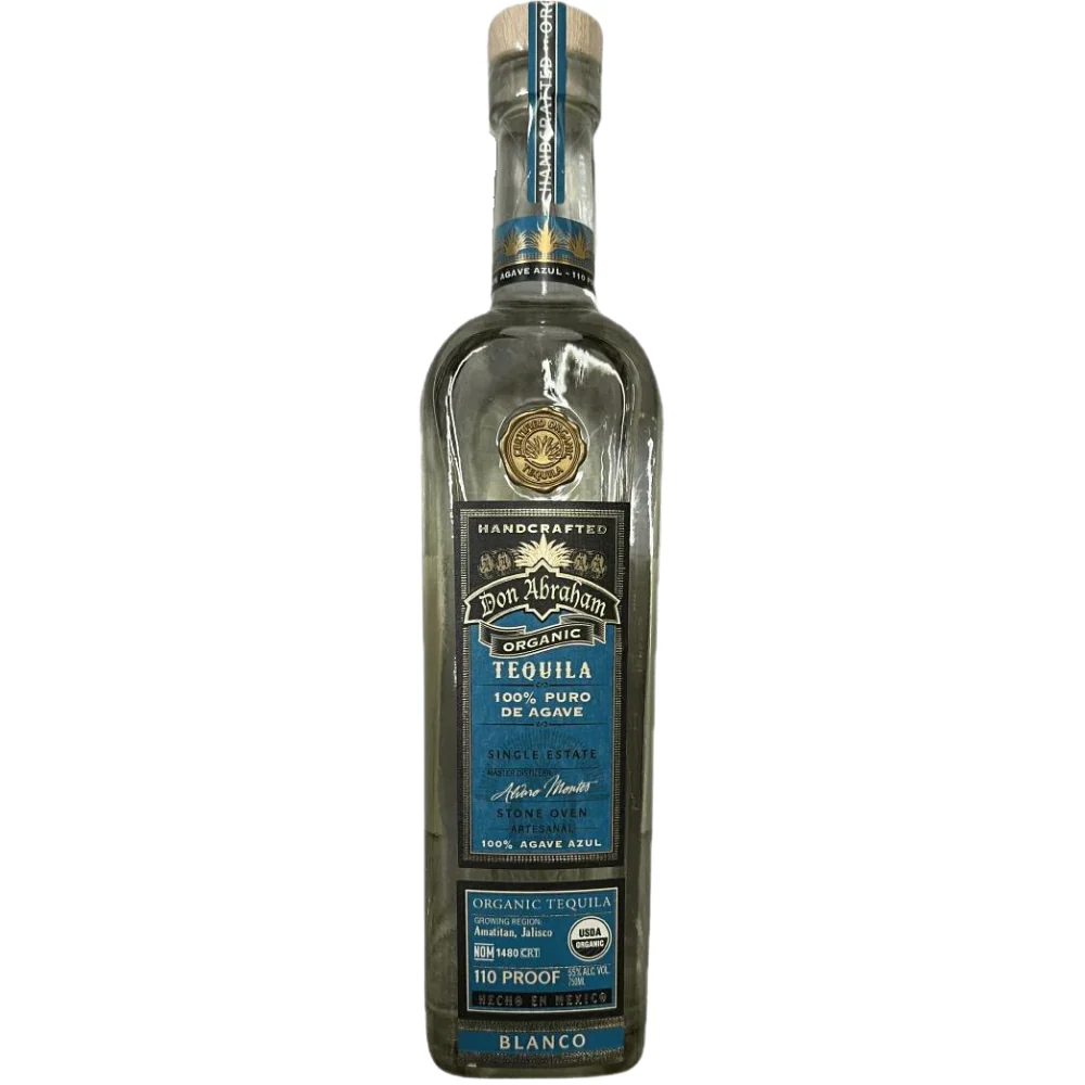 Don Abraham Organic Blanco 110 Proof Tequila