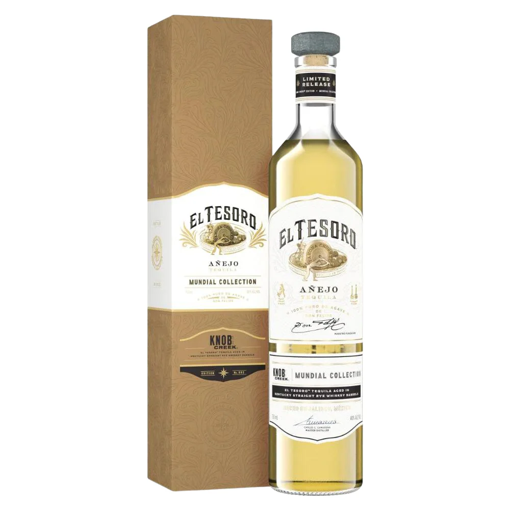 El Tesoro Mundial Collection: Knob Creek Rye Edition Anejo Tequila