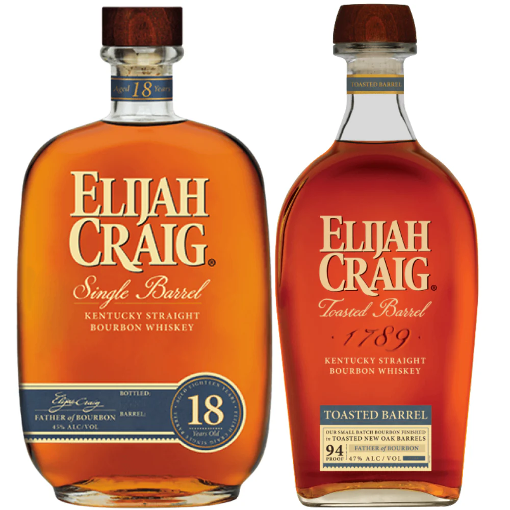 Elijah Craig 18 Year & Toasted Bourbon Bundle