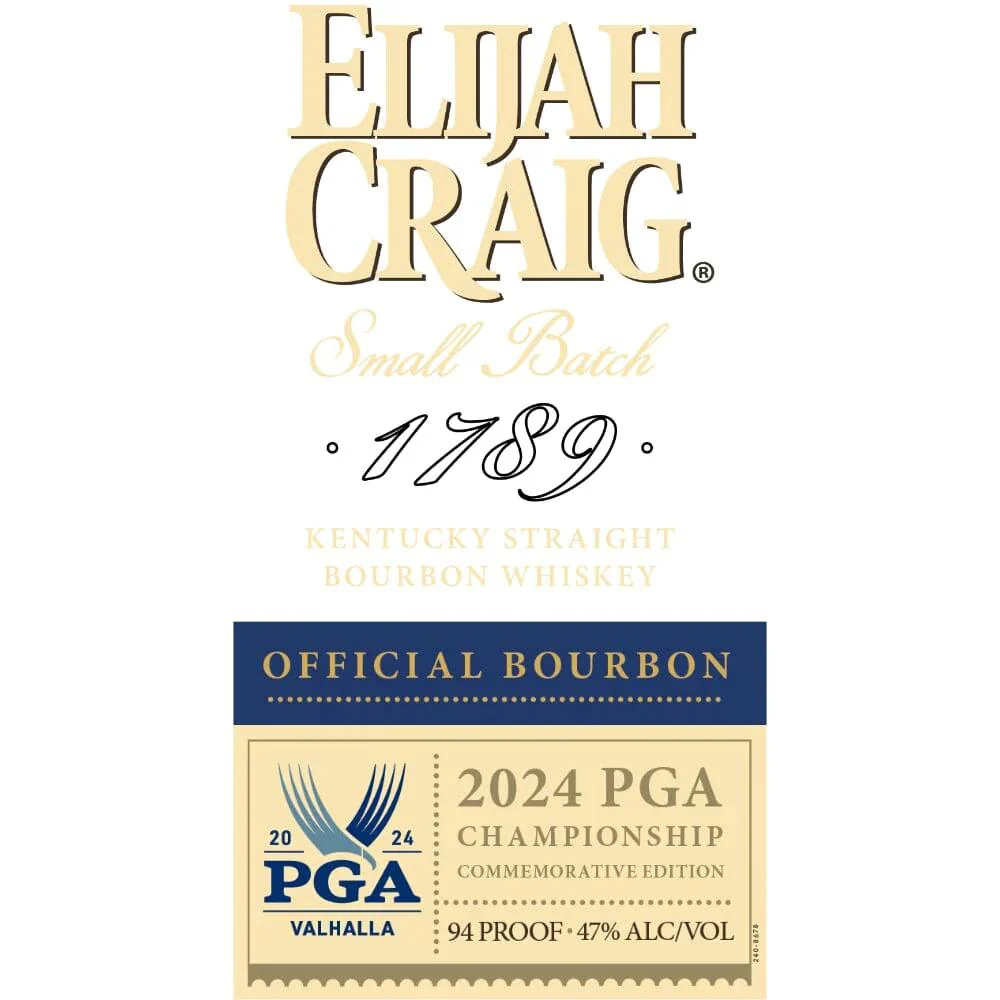 Elijah Craig 2024 PGA Commemorative Edition Bourbon - Image 2