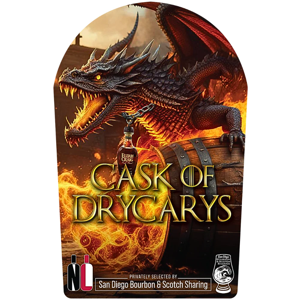 Elijah Craig Toasted Barrel Proof 'CASK OF DRYCARYS' Private Select 127 PF - Image 2