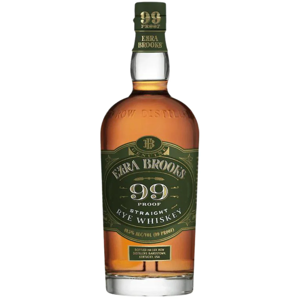 Ezra Brooks 99 Proof Rye Whiskey