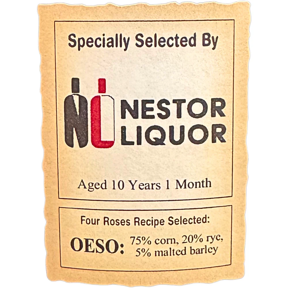 Four Roses 10 Year Old Private Select OESO 'Nestor Liquor' 116 Proof - Image 2