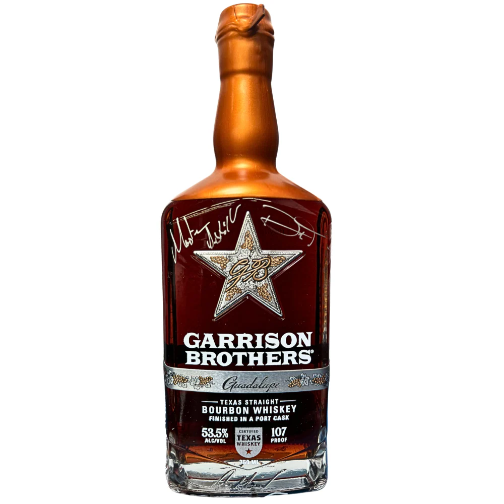 Garrison Brothers Guadalupe Autographed By Donnis Todd