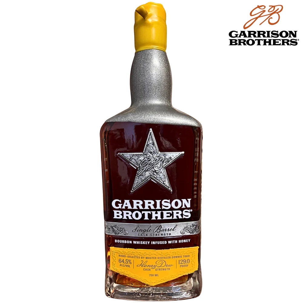 Garrison Brothers Honeydew Cask Strength Single Barrel Double Waxed Dipped Limited Edition 129 Proof