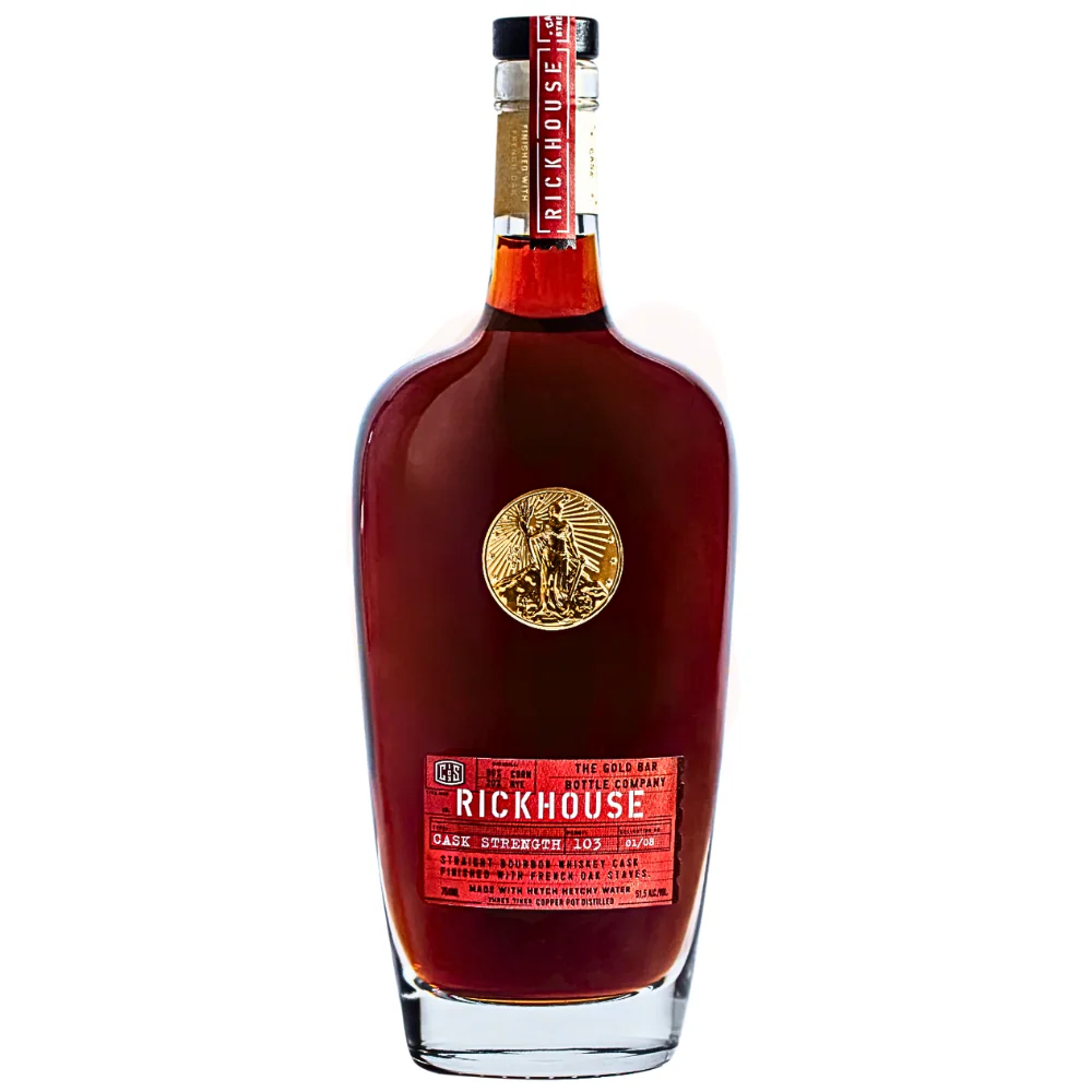 Gold Bar Straight Whiskey Rickhouse Cask Strength