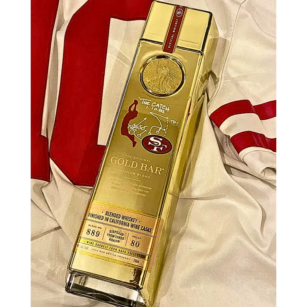 Gold Bar Whiskey 49ers 'The Catch' Limited Edition - Image 2