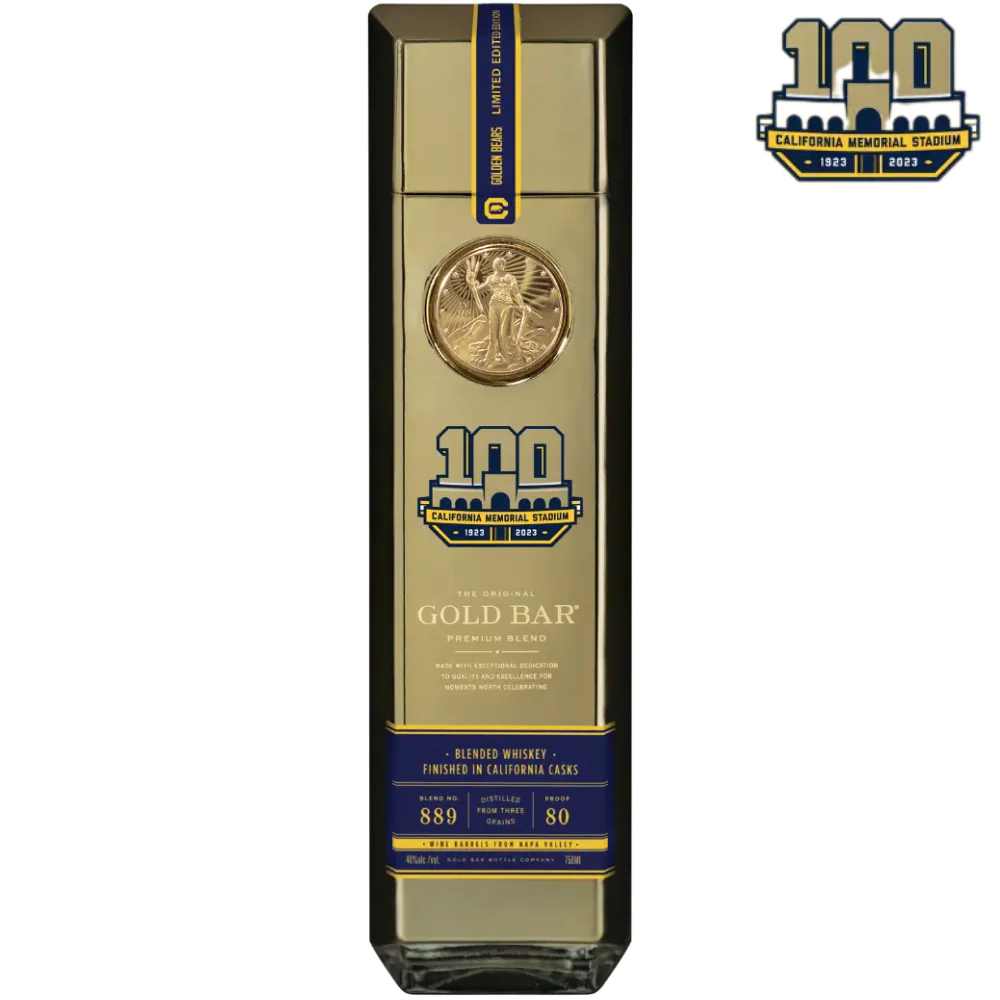 Gold Bar Whiskey Cal Memorial Stadium Limited Edition