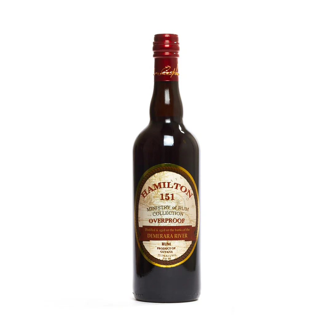 Hamilton 151 Overproof Demerara River Rum 750ml