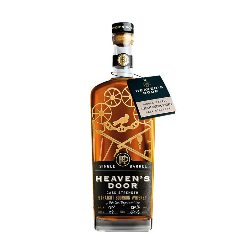 Heavens Door Cask Strength, “Bob’s San Diego Barrel Boys” Private selection 750ml