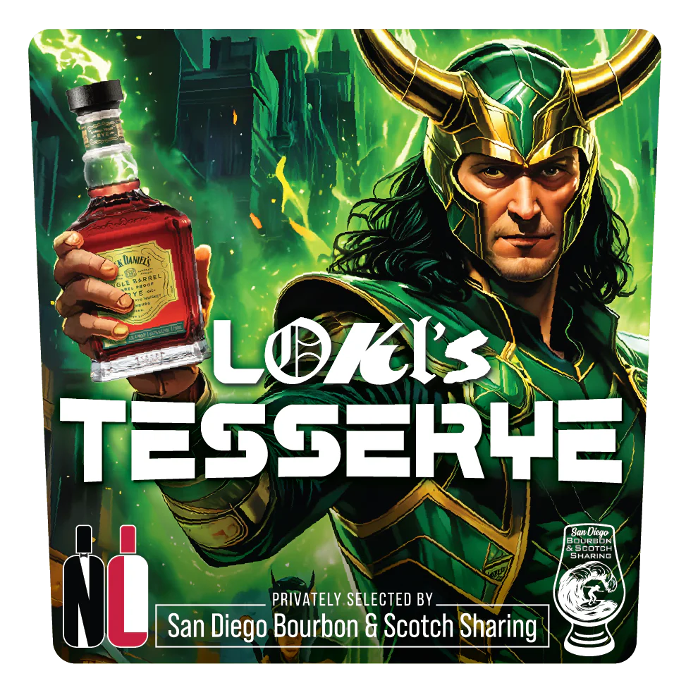 Jack Daniel's Barrel Proof Rye Private Select 'LOKI's TESSERYE' - Image 2
