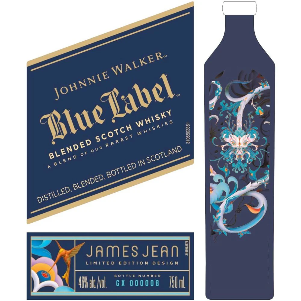 Johnnie Walker Blue Label Year of the Wood Dragon X James Jean - Image 2