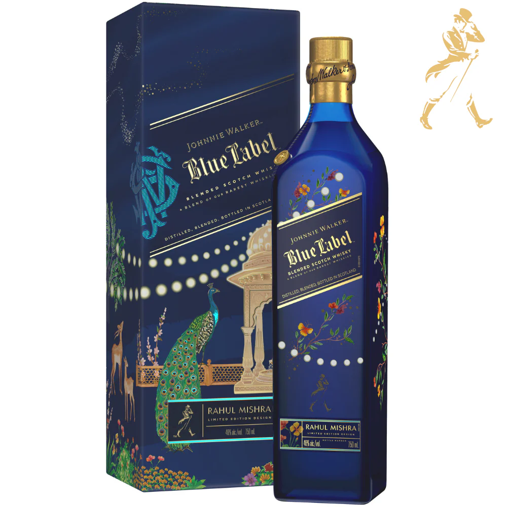 Johnnie Walker Blue Label X Diwali Limited Edition By Rahul Mishra
