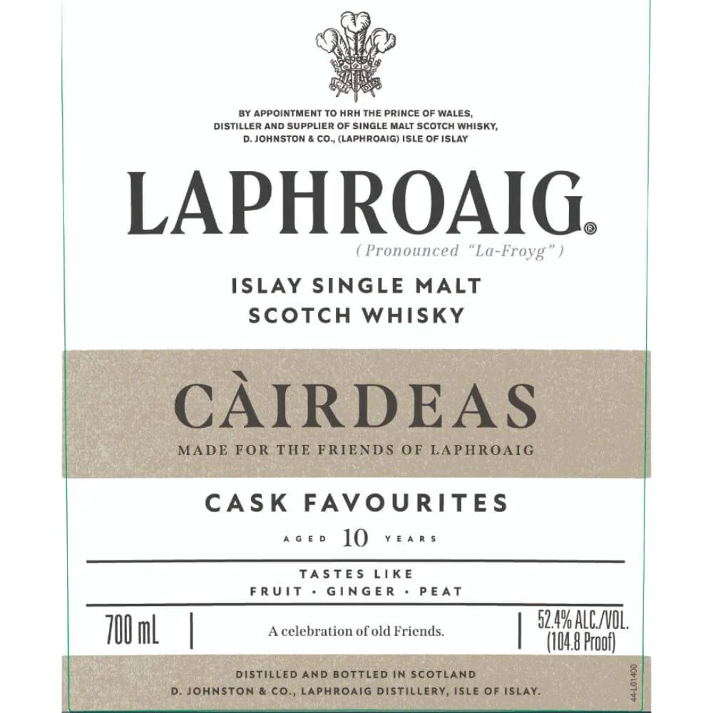 Laphroaig Càirdeas Cask Favourites 10 Year Old - Image 3