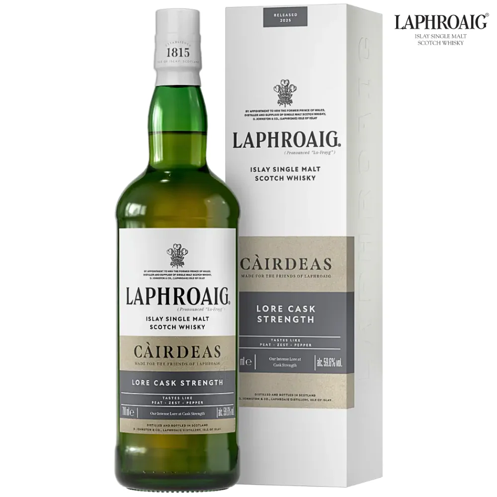 Laphroaig Càirdeas Lore Cask Strength 2025 Release