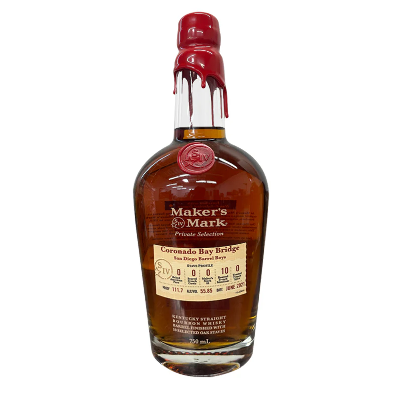 Maker's Mark SDBB "Coronado Bay Bridge" Barrel Pick 750ml