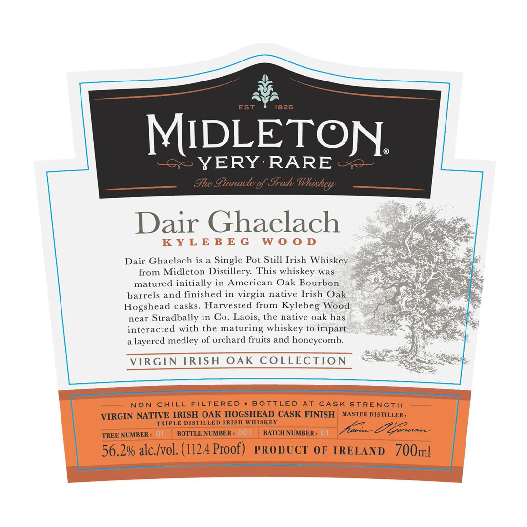 Midleton Very Rare Dair Ghaelach Kylebeg Wood No.5 700ml