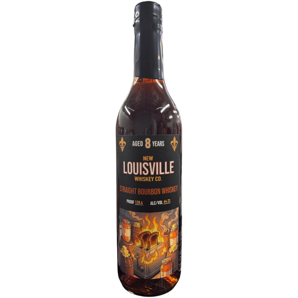 New Louisville 8 Year Single Barrel Bourbon 'West Coast Toast' 128.4 Proof
