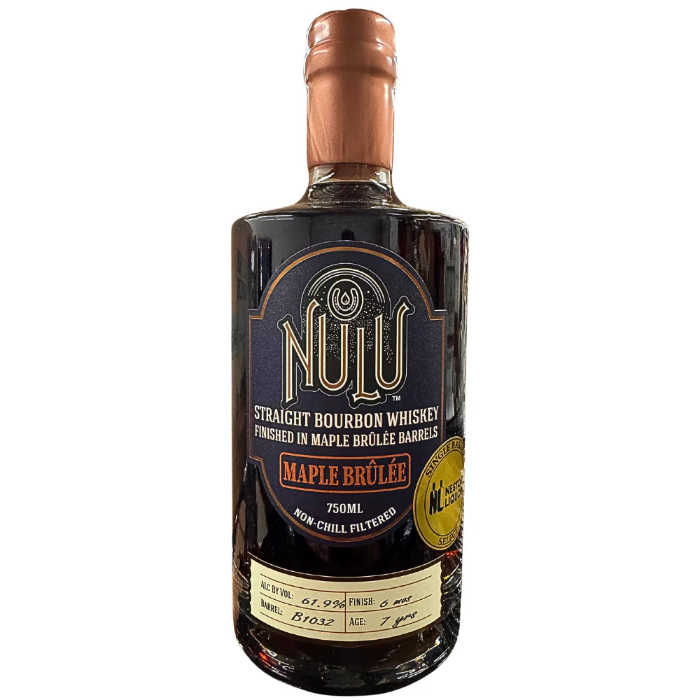 Nulu Bourbon Finished In Maple Brûlée Barrel Private Select 'Yum Yum' 123.8 Proof