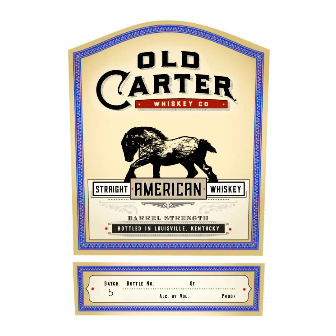 Old Carter 13 Year American Whiskey Batch #5 750ml