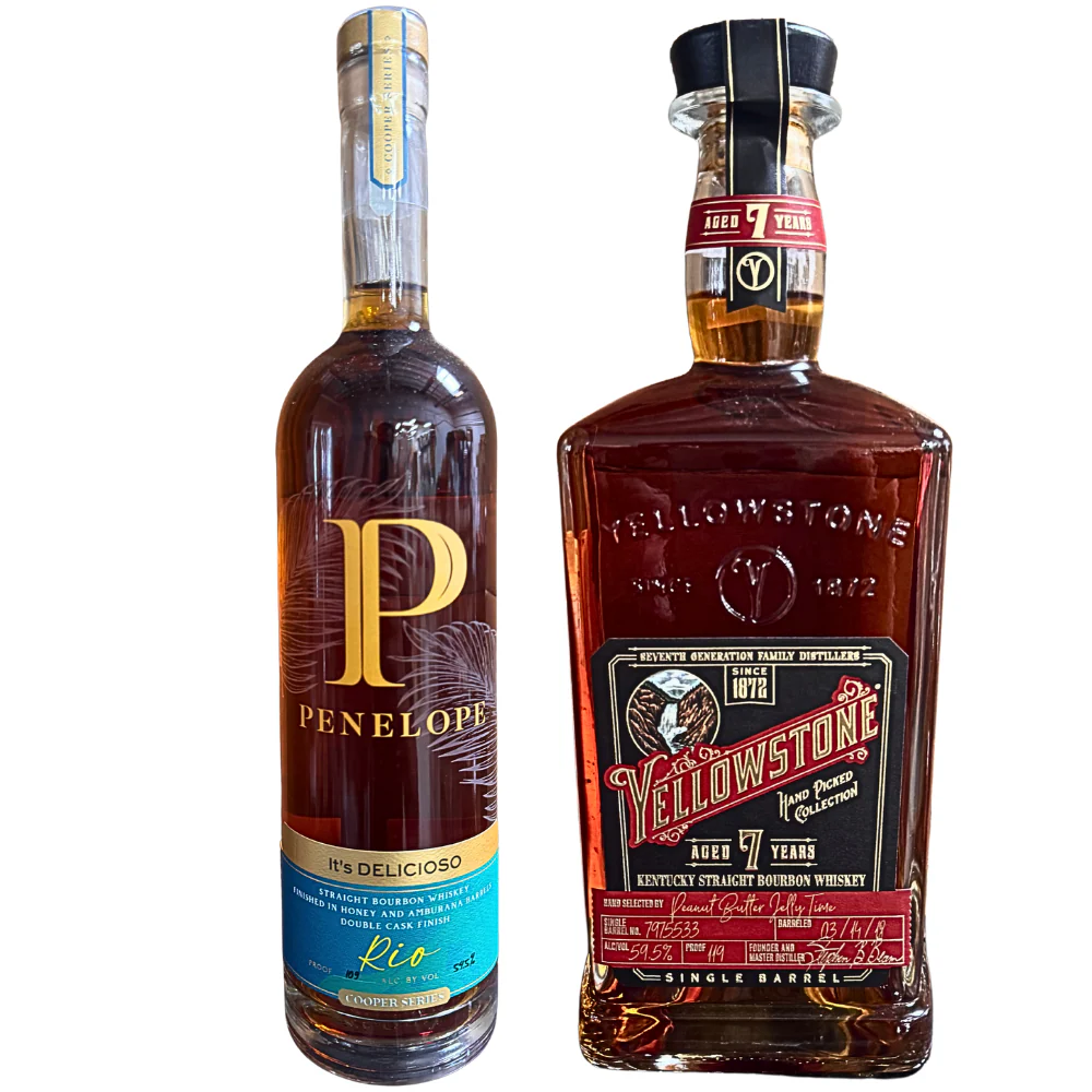 Penelope Rio Private Select 'It's Delicioso' X Yellowstone 7 Year Private Select 'Peanut Butter Jelly Time' Bundle