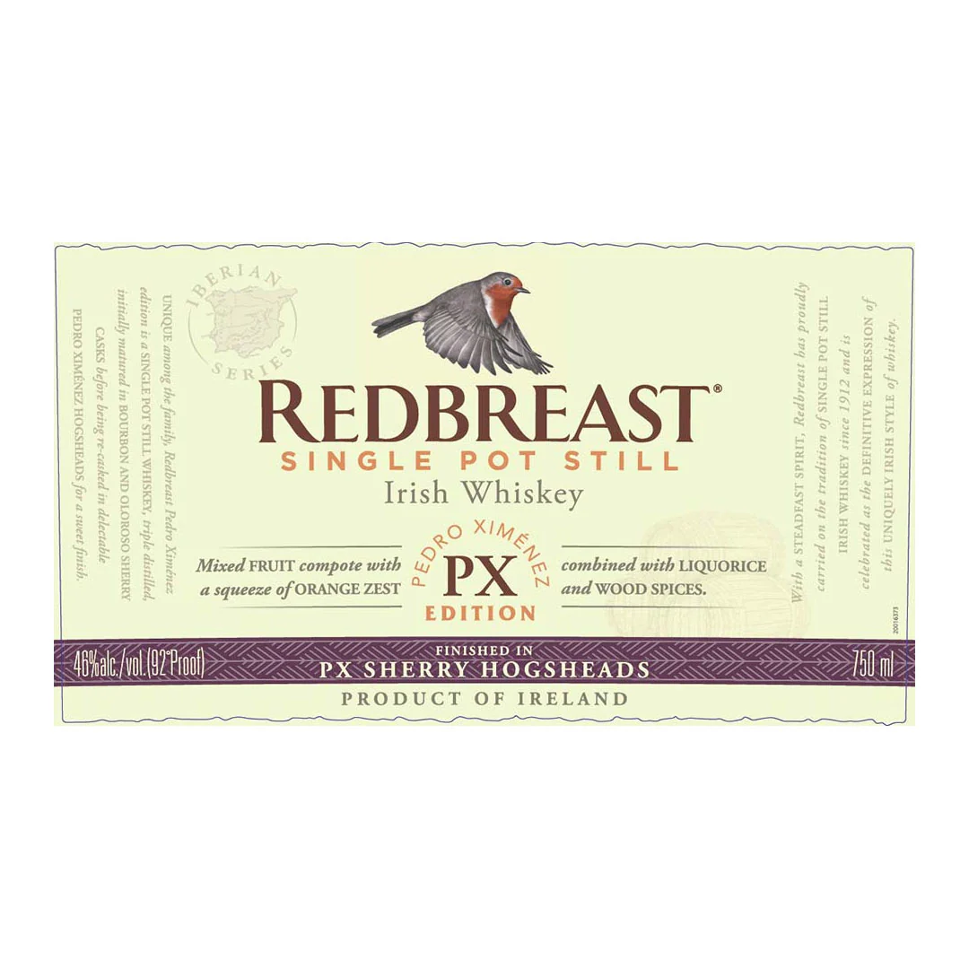 Redbreast Single Pot Still PX Sherry Hogsheads Cask - Image 2