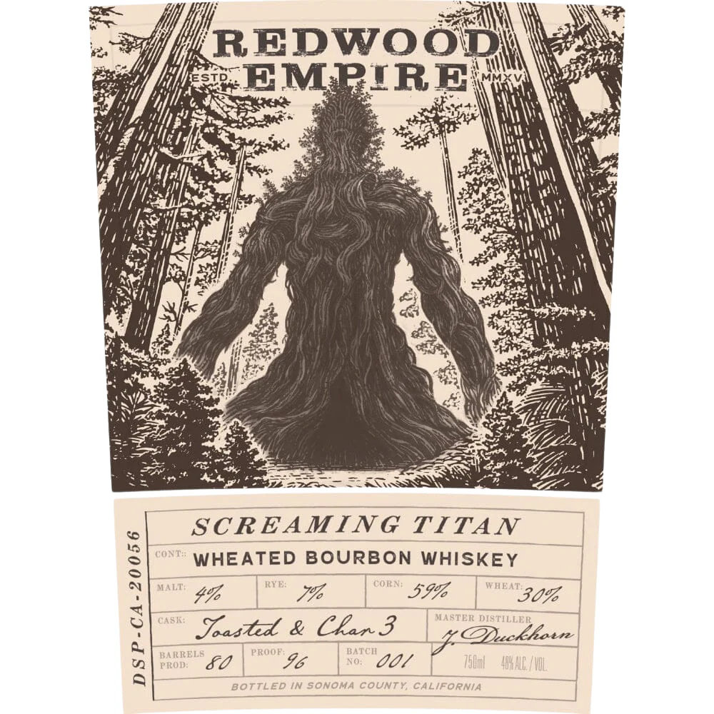 Redwood Empire Screaming Titan Wheated Bourbon - Image 2