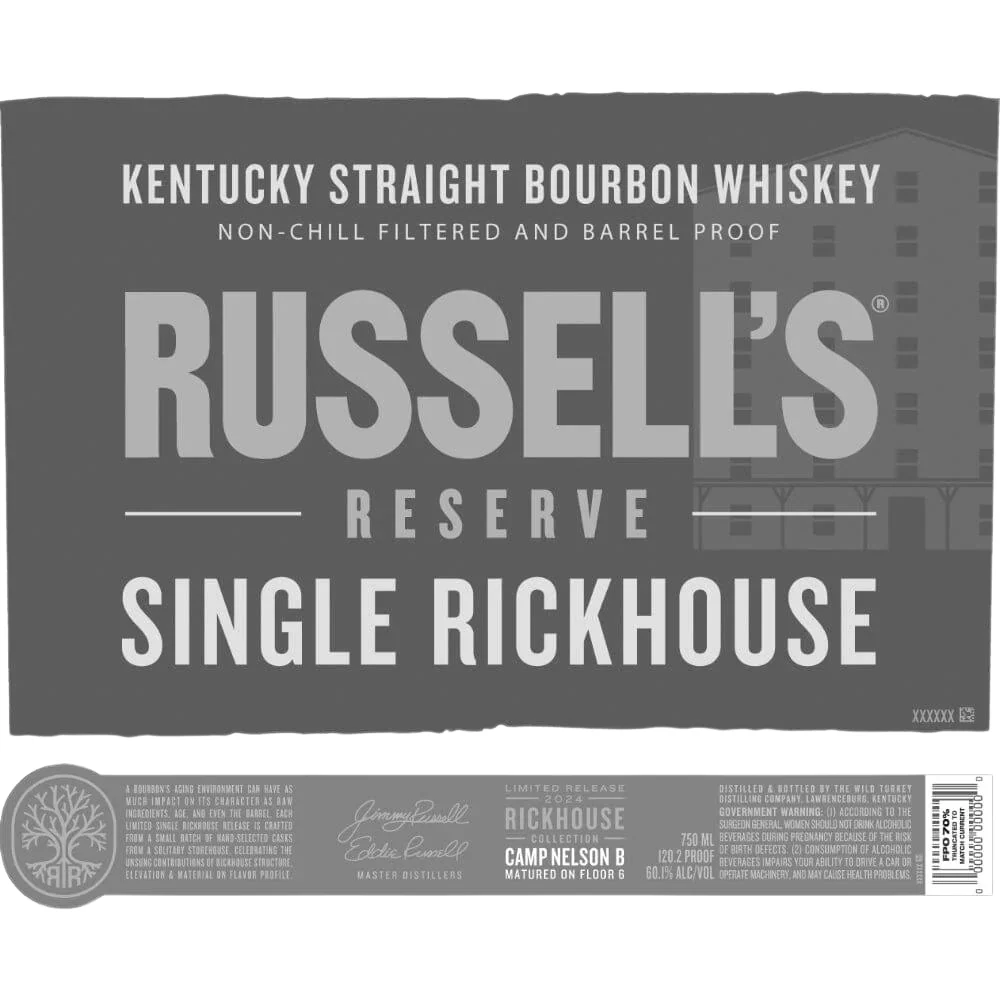 Russel's Reserve Single Rickhouse Camp Nelson B 2024 Release - Image 2