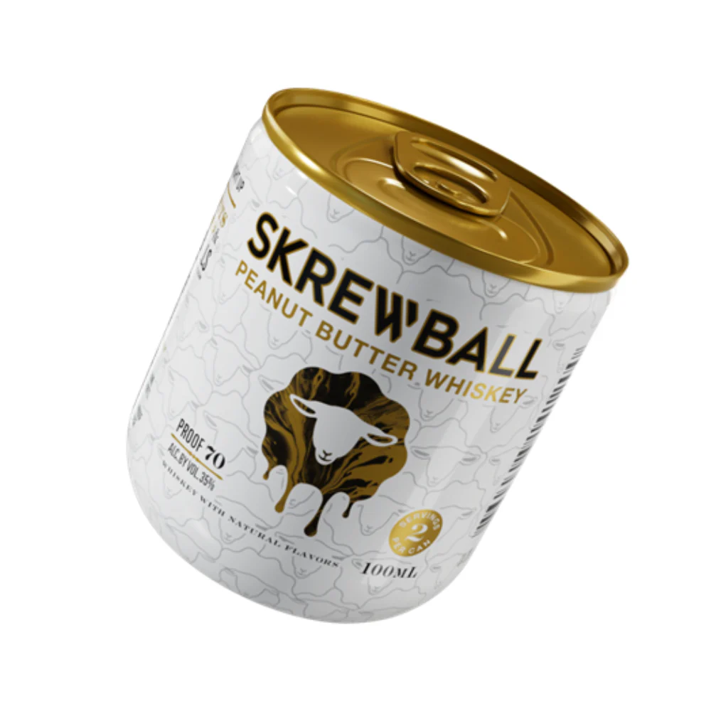 Skrewball Peanut Butter Whiskey Cans 100ml X 24PK