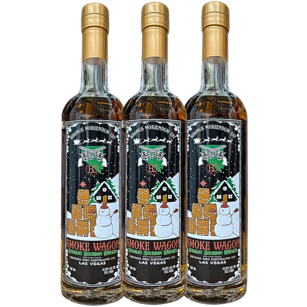 Smoke Wagon Bourbon Christmas Limited Edition 2024 - Image 3