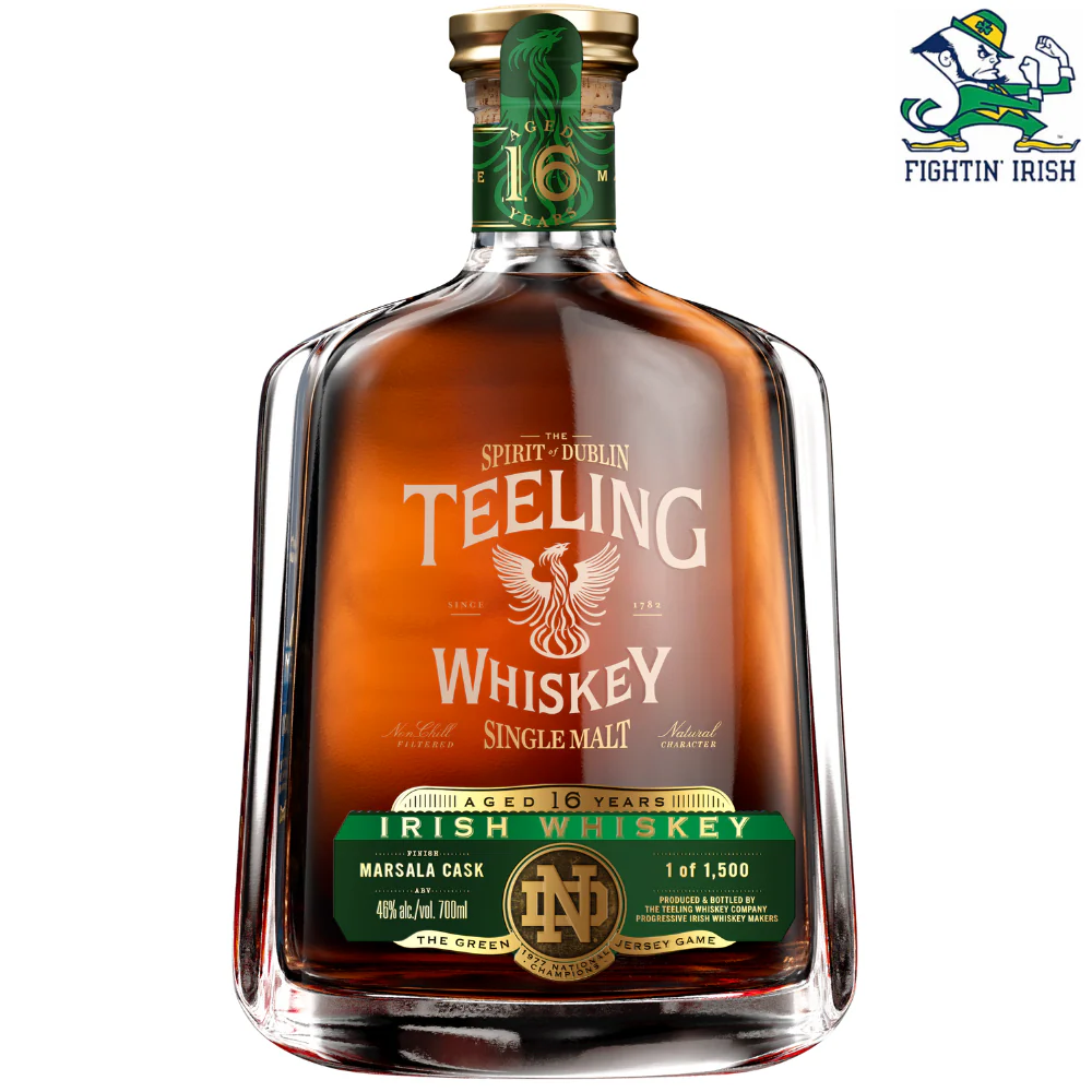 Teeling X Notre Dame 16 Year Old Phoenix Legends Series No. 02 W/ Logo Engraving - Image 3