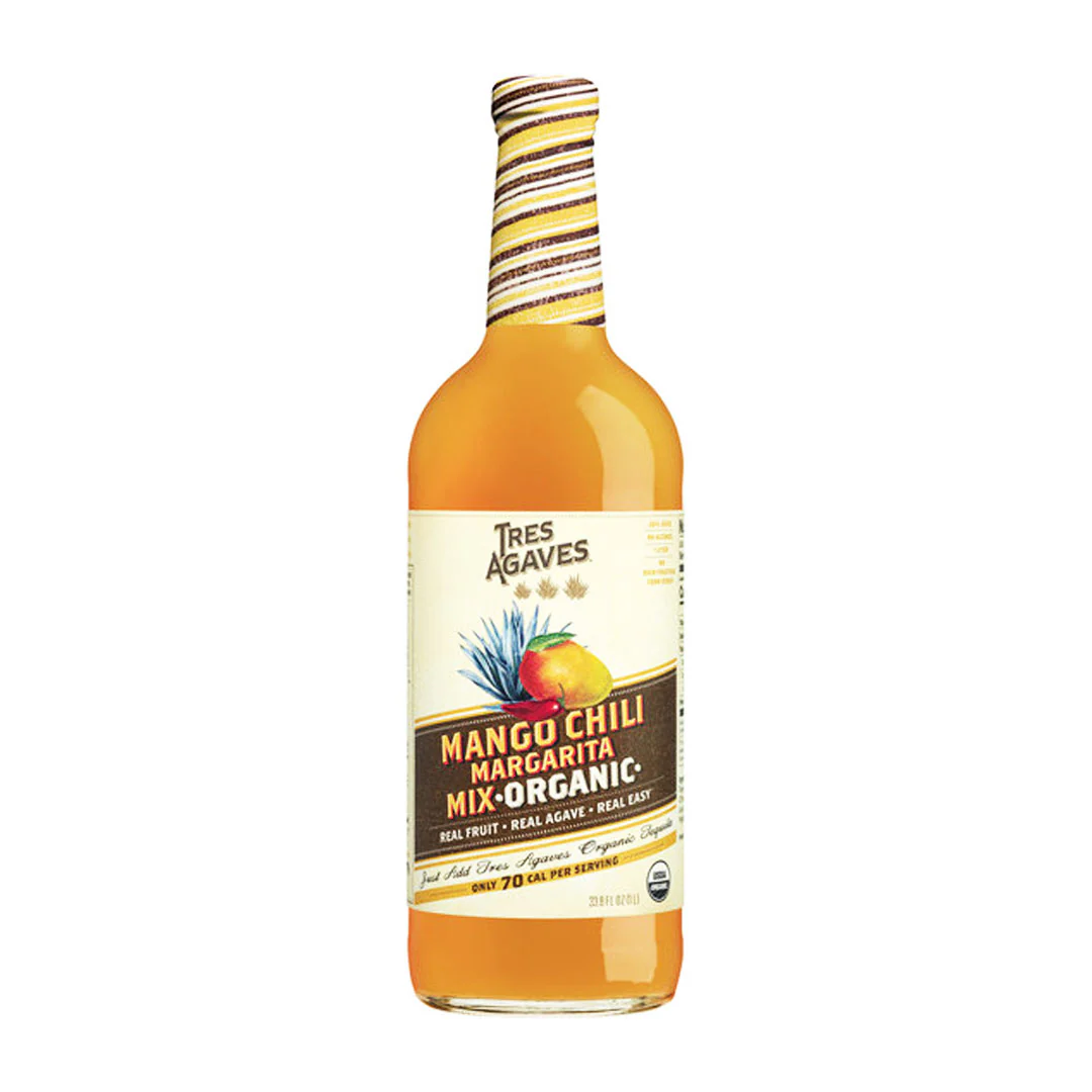 Tres Agaves Organic Mango Chili Margarita Mix 1 Liter