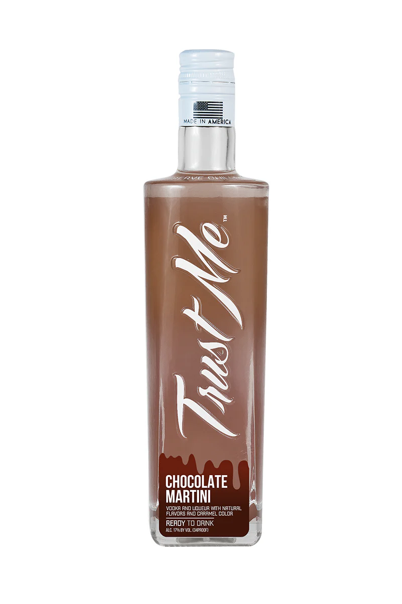 Trust Me Vodka Bottled Cocktail - Chocolate Martini 375ml