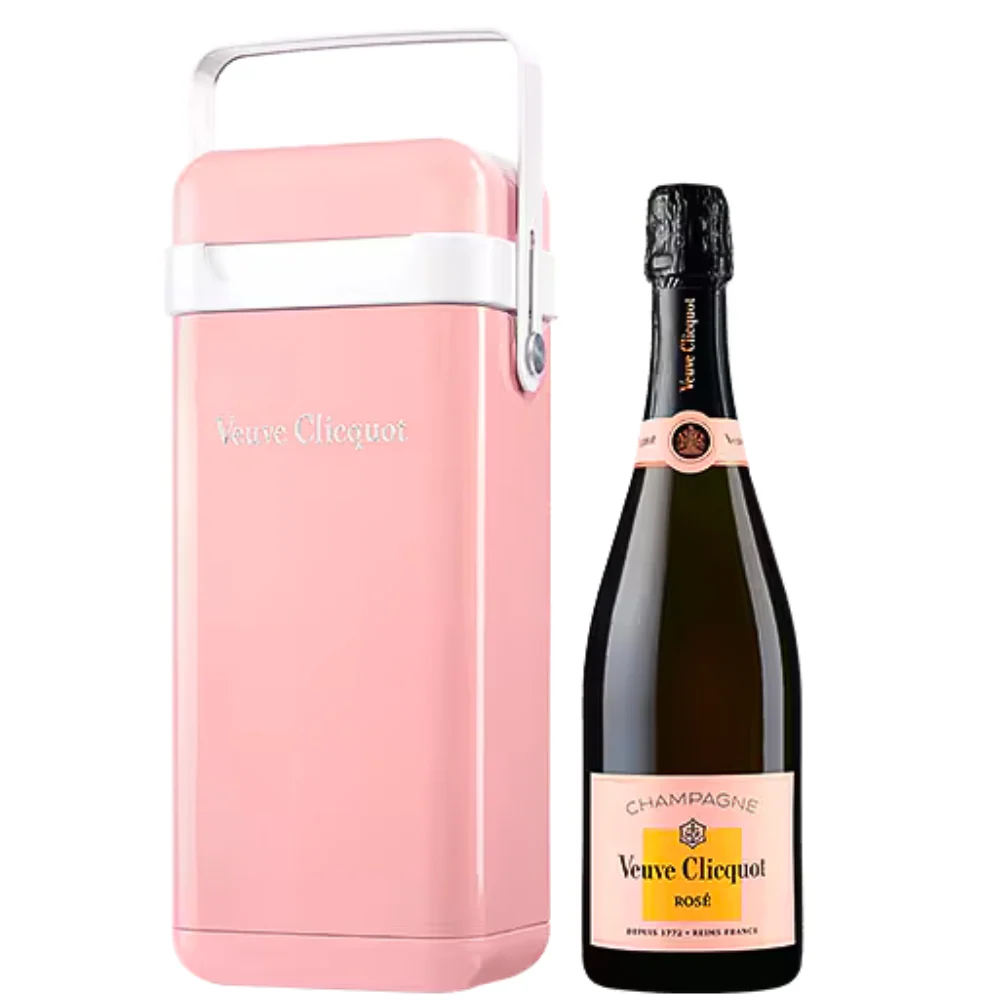 Veuve Clicquot Brut Rose With The Clicquot Cooler