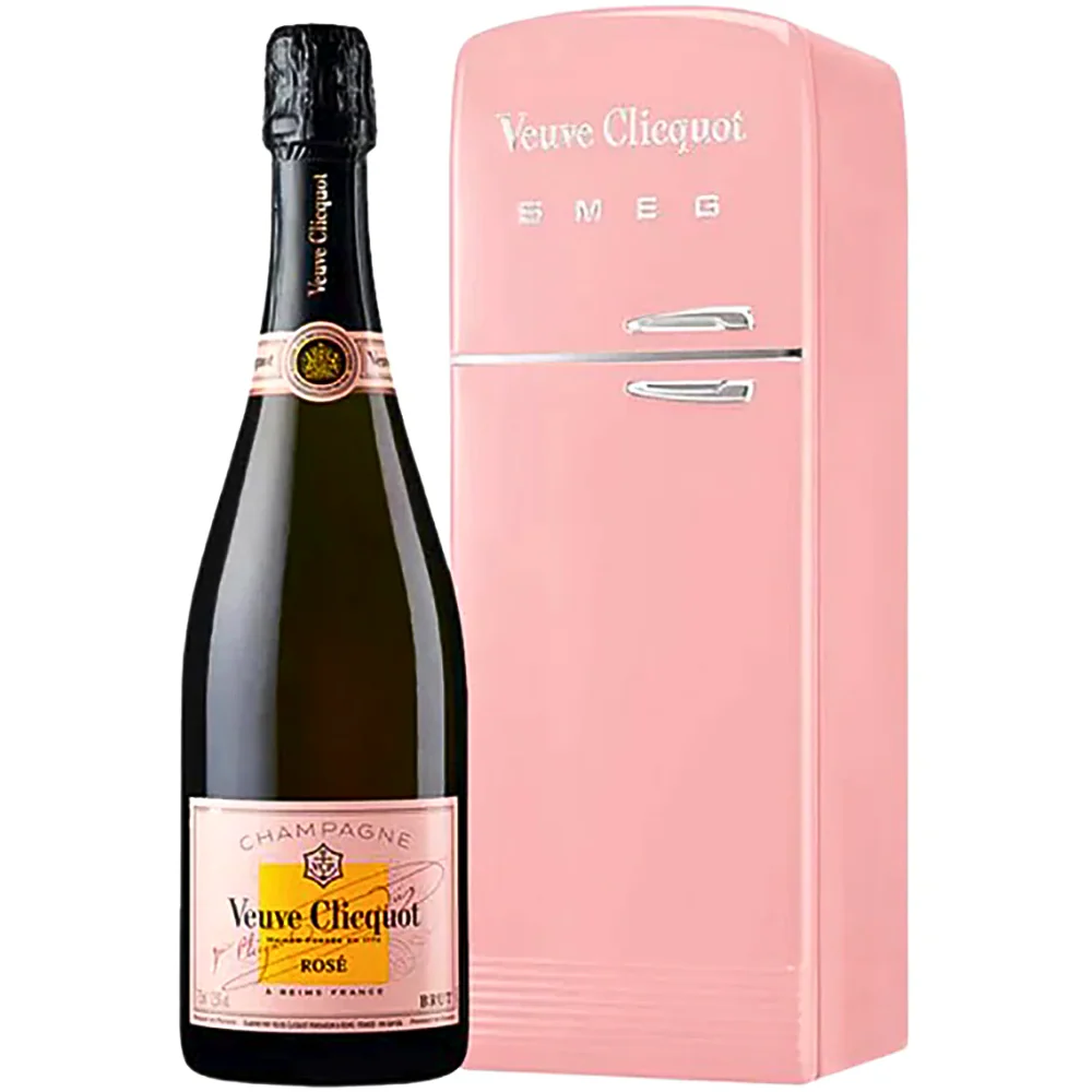 Veuve Clicquot Rose SMEG Fridge