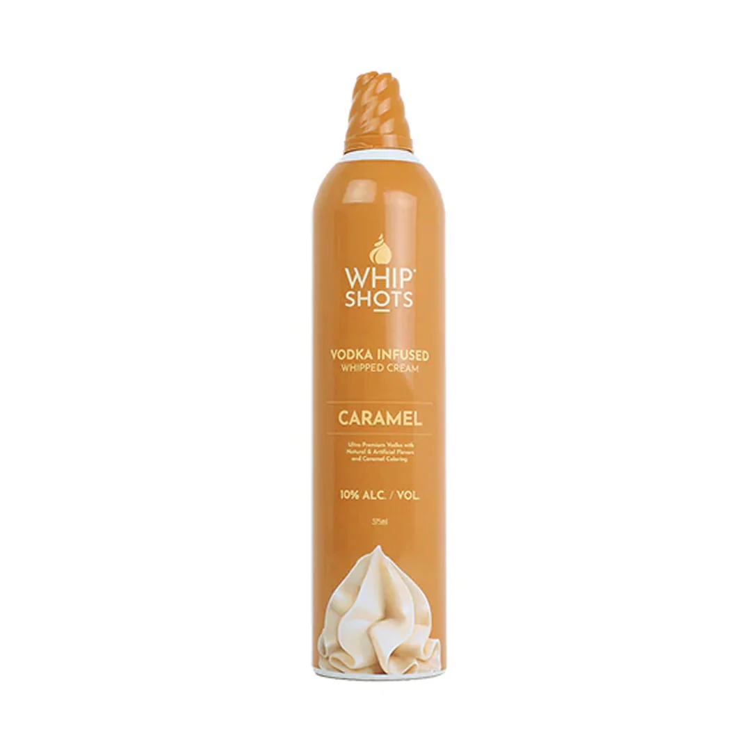 Whip Shots Vodka Infused Caramel Whipped Cream By Cardi B 375ml
