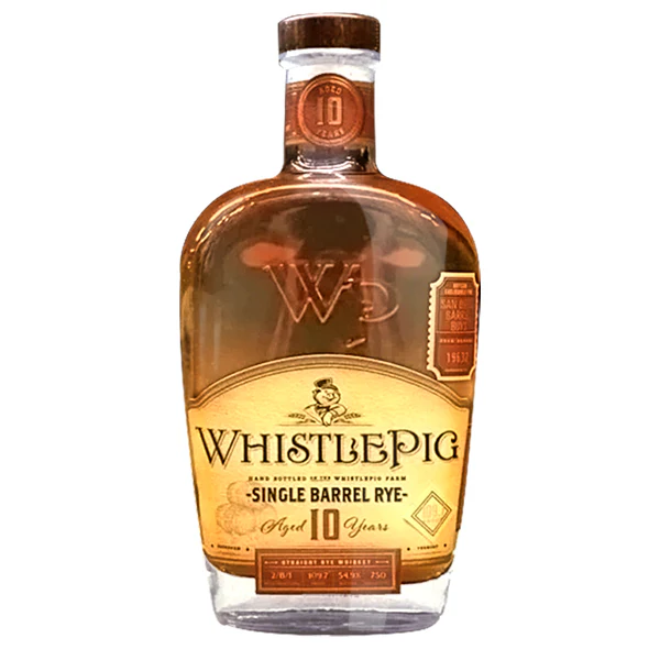 WhistlePig 10 Year ‘San Diego Barrel Boys’ Single Barrel Rye Whiskey 750ml