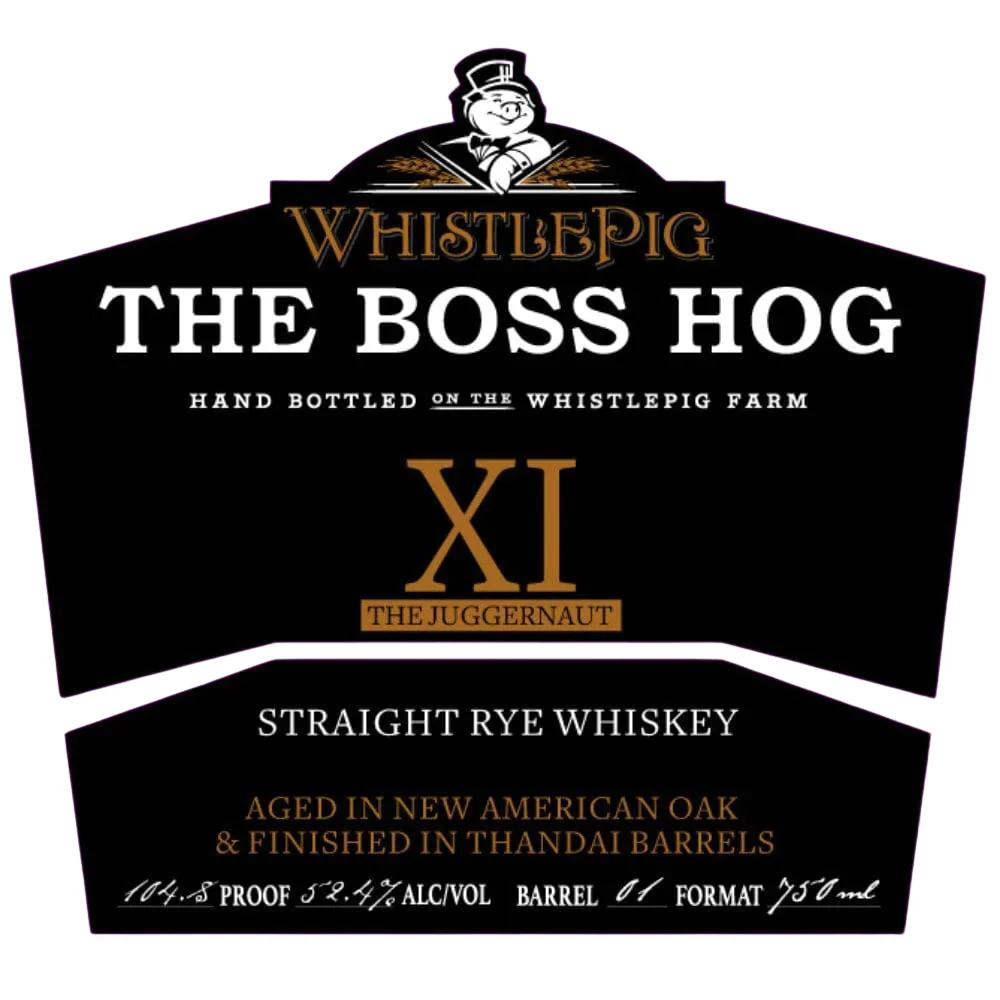 WhistlePig Boss Hog XI The Juggernaut Rye Whiskey - Image 2
