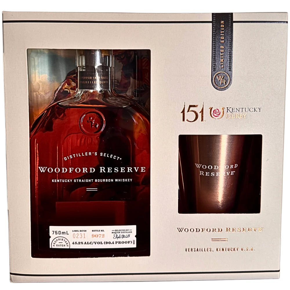 Woodford Reserve 151st Kentucky Derby Limited Edition Julep Cup Gift Set